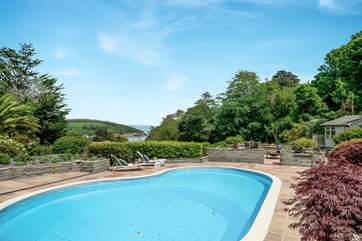 Welcome to Marnylunn, please take care around the unfenced heated swimming pool.