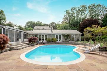 The outdoor heated pool is heated from 1st May - end of October. Please take care around the unfenced pool.