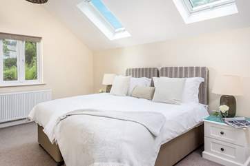 The large bedroom in the annexe.