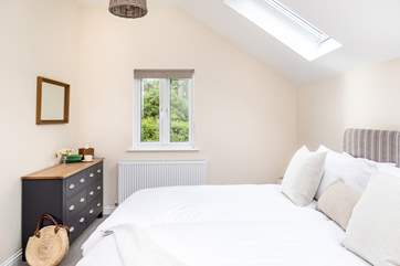 The bed can be a super-king or twin beds.