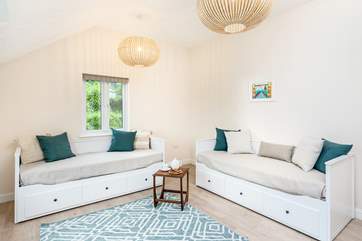 Sit back and relax in the annexe with a quiet breakfast at the start of the day.