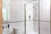 The shower-room in the main house, this is for Bedroom 2.