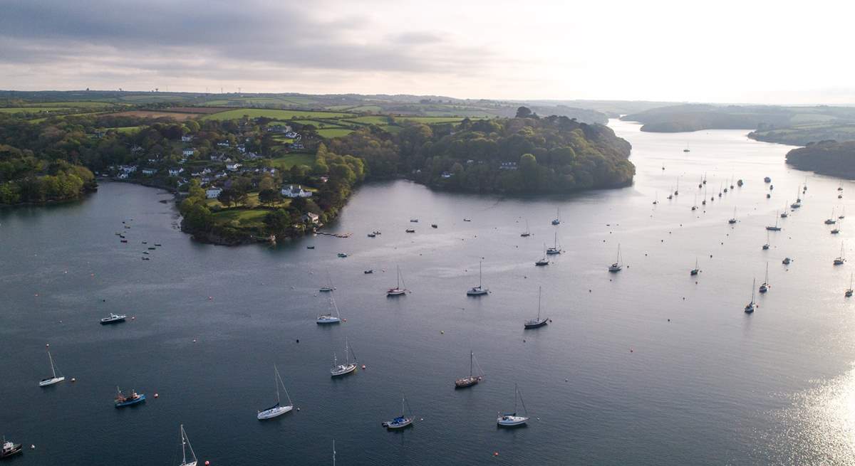 Find Marylunn hidden on the banks of the Helford river. 