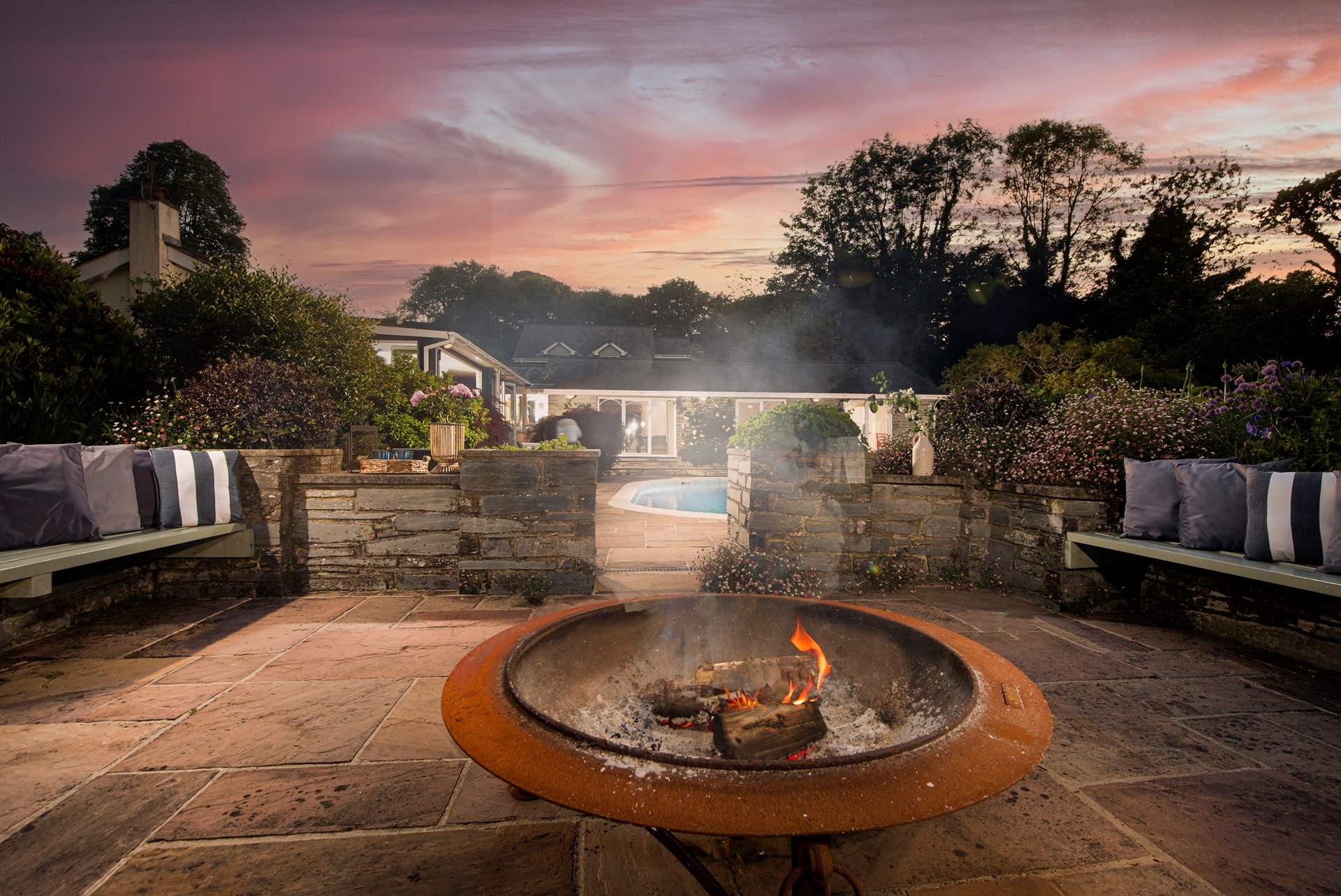 Dusk at Marnylunn is very special.