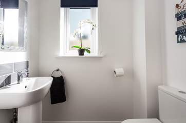 The downstairs cloakroom.