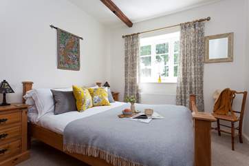 Bedroom 2 with a double bed on the first floor.