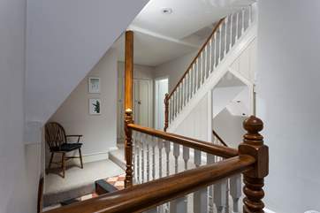 The landing on the first floor.