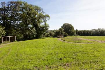 The large garden, ideal for children and dogs to let off some energy.