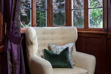 A perfect little reading spot.