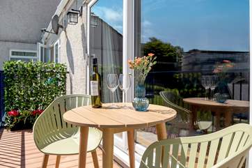 The perfect sunny spot to crack open a bottle.
