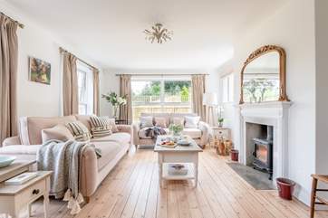 The sitting-room is the perfect place to relax in after a full day exploring the area.
