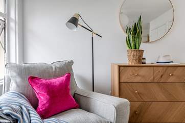 Read by the window in the comfy chair and simply relax into your surroundings.