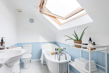 The en suite bathroom for bedroom two.