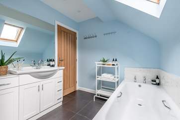 The family bathroom on the first floor.