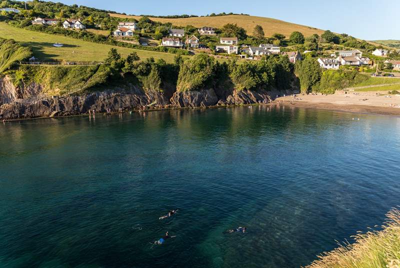 Head up to Combe Martin for some exploring underwater.