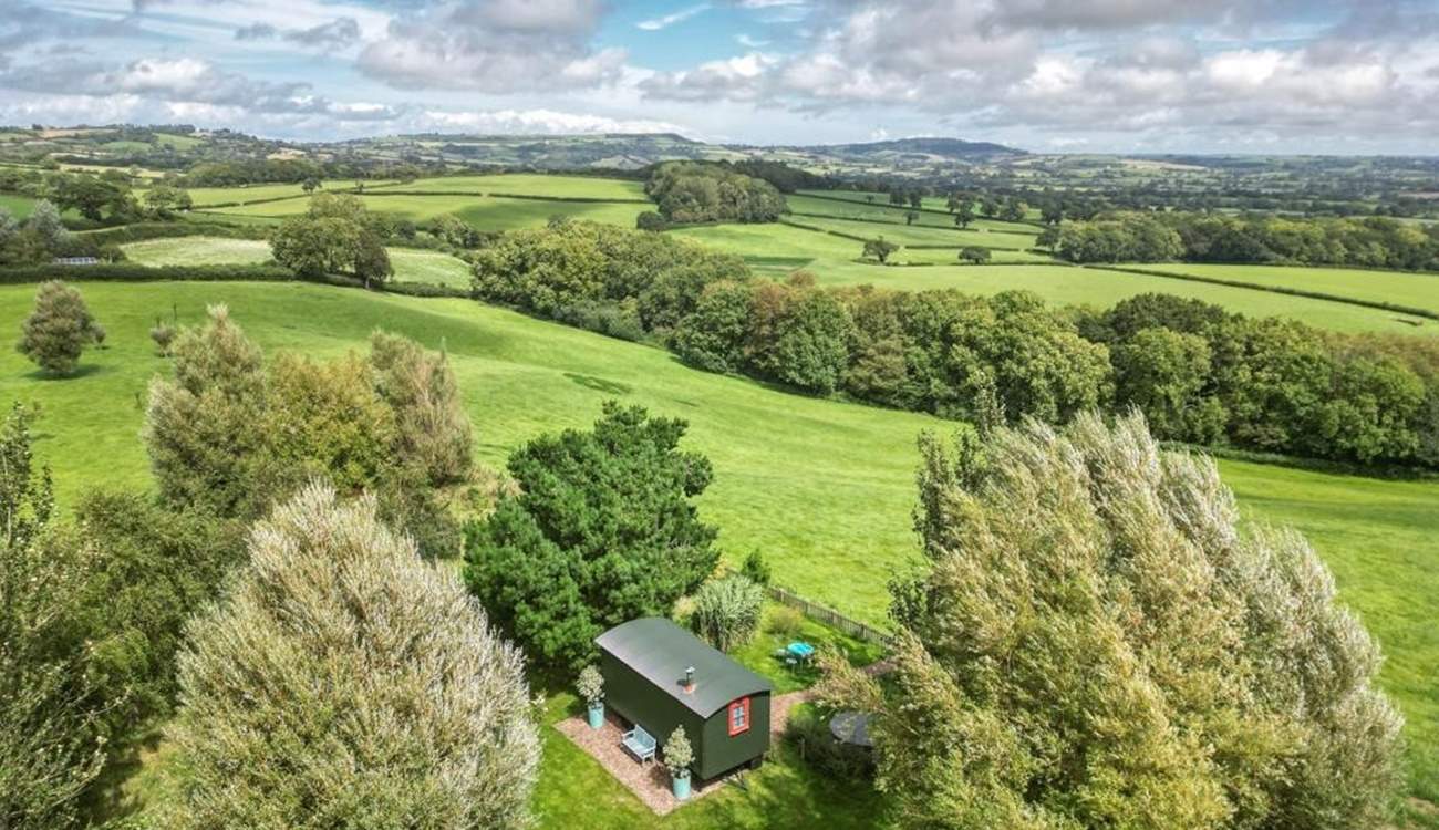 Settled in a rural paradise. 