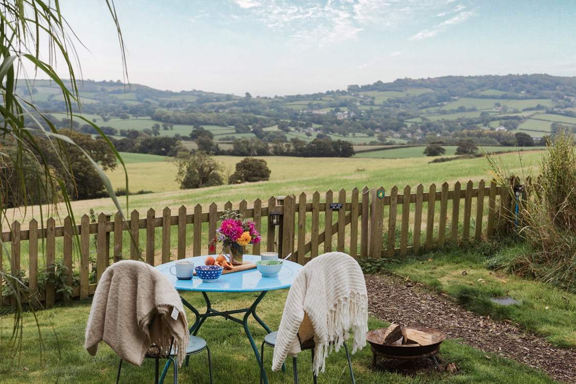 The rolling countryside views will simply take your breath away!