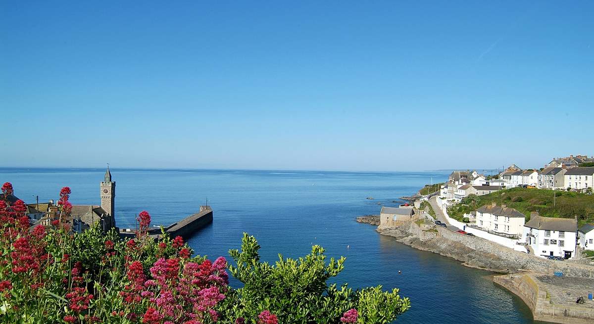 Beautiful Porthleven harbour.