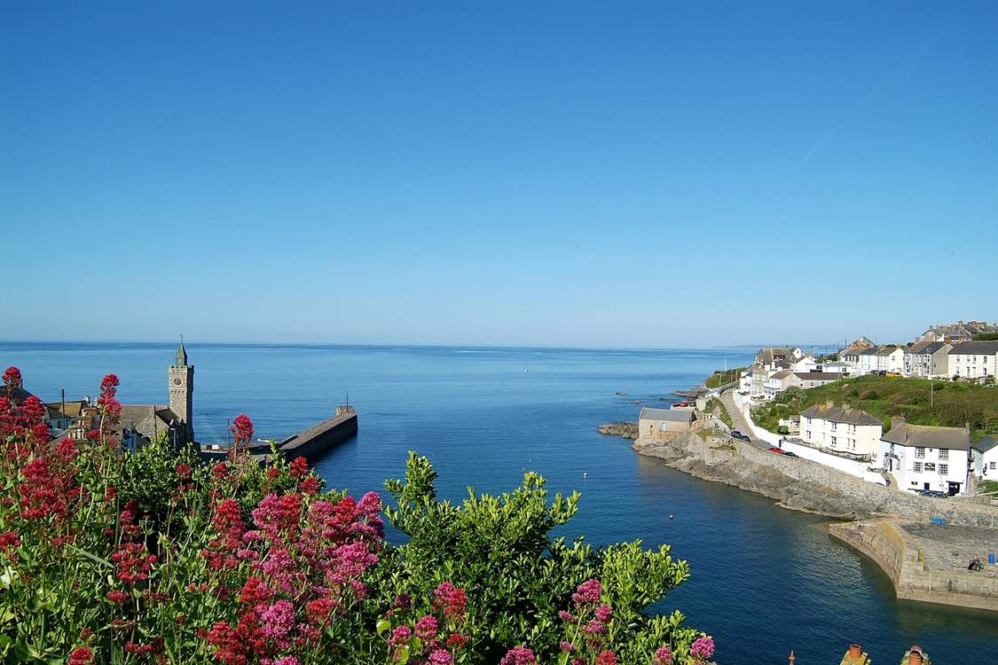Beautiful Porthleven harbour.