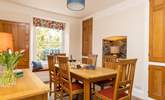 The dining-area is the ideal place for gathering the family to plan the day's adventures. - Thumbnail Image