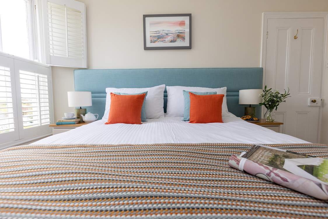 Bedroom 2 is beautifully furnished.