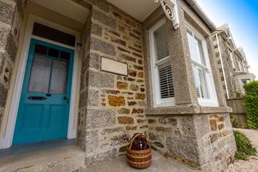 There are many lovely features here in this Cornish granite cottage.