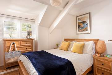 The second bedroom has a comfy double bed ensuring a blissful night's sleep.
