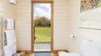 A loo with a view.
