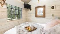 Enjoy blissful mornings relaxing in your tranquil space. 