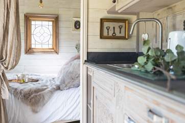 Gorgeous touches throughout.