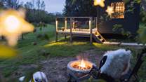 Cosy evenings around the fire pit are promised. 