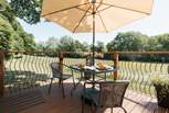 The perfect spot to embrace alfresco dining. 