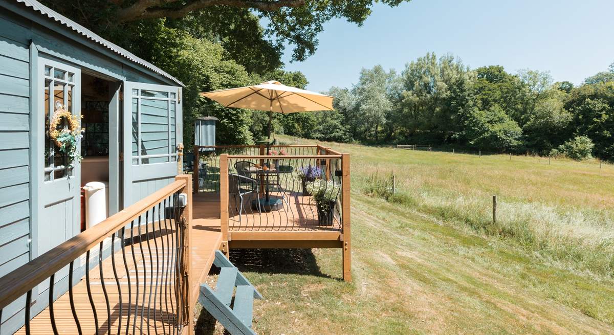 The outdoor space is completely dreamworthy. 