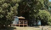 To the right of the main hut, you'll find the relaxation hut, an extra space for you to enjoy.  - Thumbnail Image