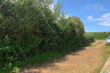 Please note there is an unmade lane to the property...