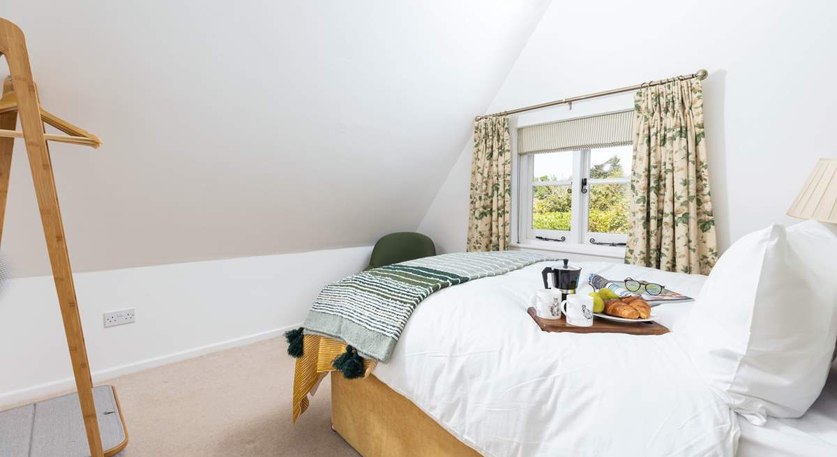 Bedroom 3, the perfect spot for breakfast in bed. 