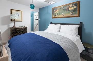 Gorgeous bedroom 2 with a double bed for sinking into at the end of the day.