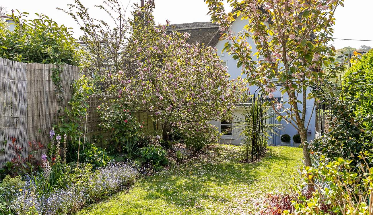 Soak up the Devonshire sunshine.