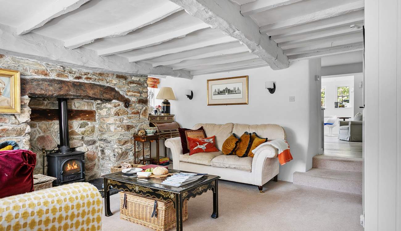 Gorgeous furnishings throughout this delightful cottage.