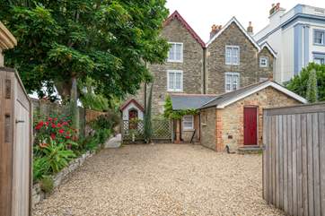 Harbour View has private parking for two cars behind your private gates.