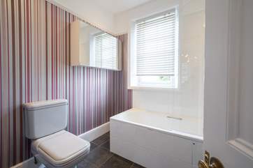 The family bathroom on the first floor.