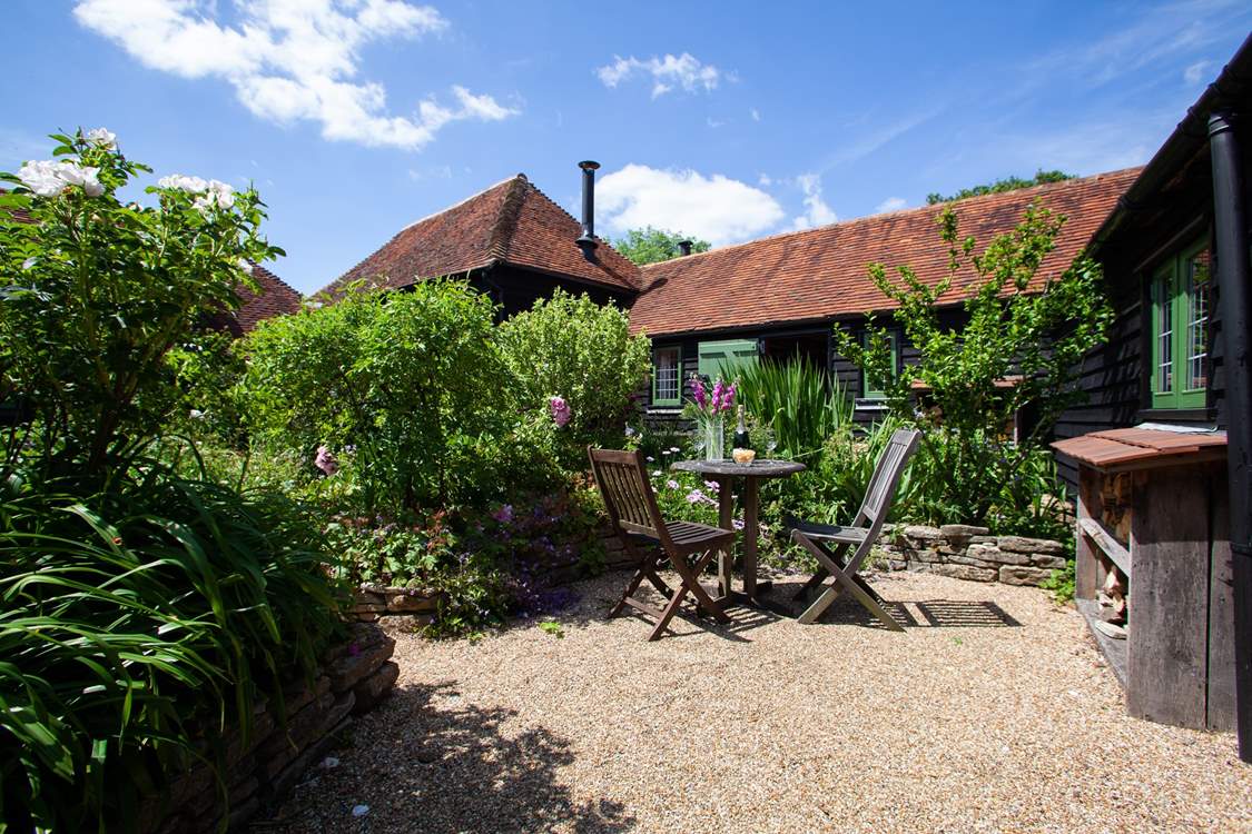 After a day touring the Sussex countryside, what better way to relax.