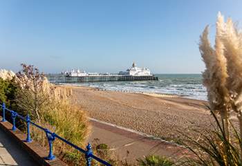 Take a walk in Eastbourne and visit the pier.
