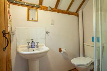 The shower-room.