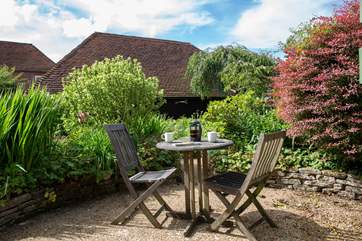 Enjoy a morning coffee whilst deciding the day's plans.