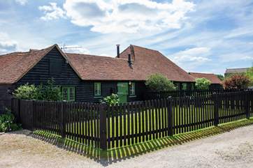 The enclosed private garden is ideal for those wanting to bring their dog too!