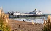 Eastbourne Pier offers fantastic views of the English Channel. - Thumbnail Image