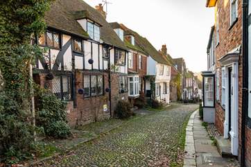 Explore the cobbled streets of Rye.