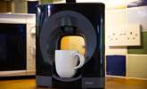 Enjoy a drink from the Dolce Gusto coffee machine. - Thumbnail Image