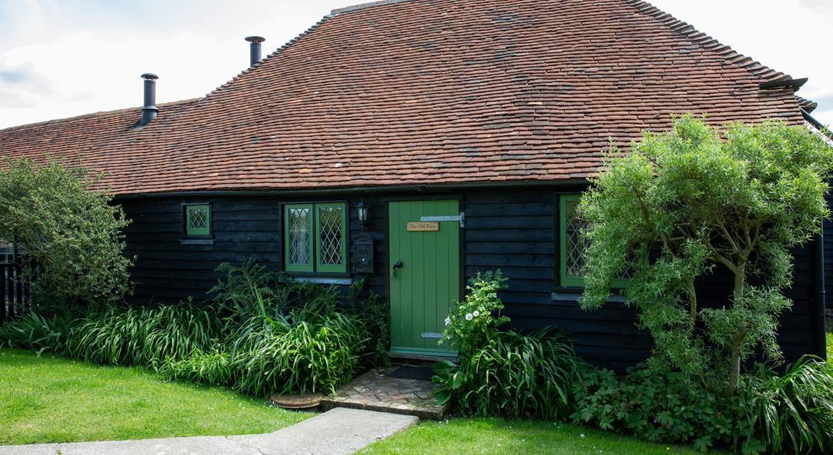 Entrance to The Old Barn.